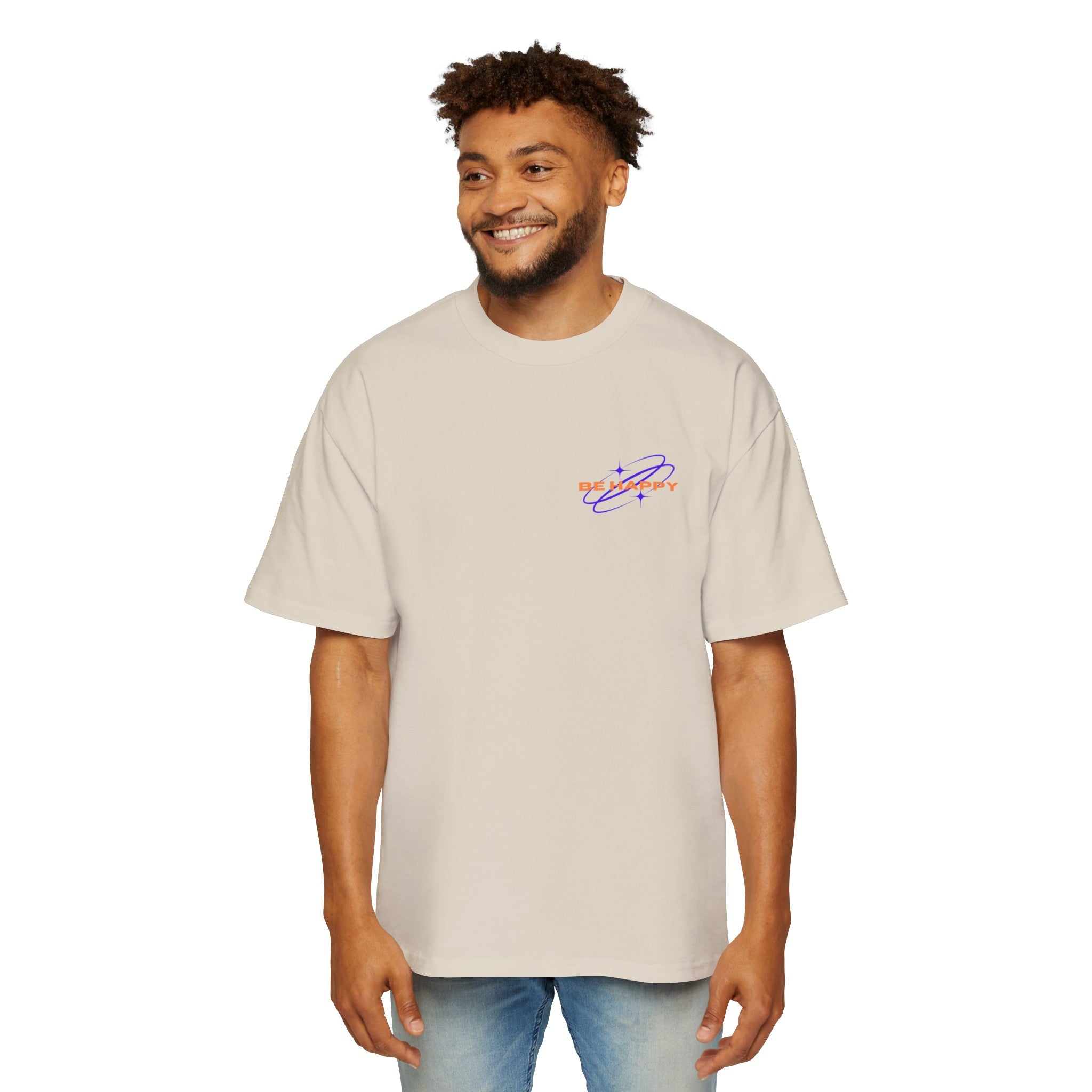 Be Happy Oversized T-Shirt