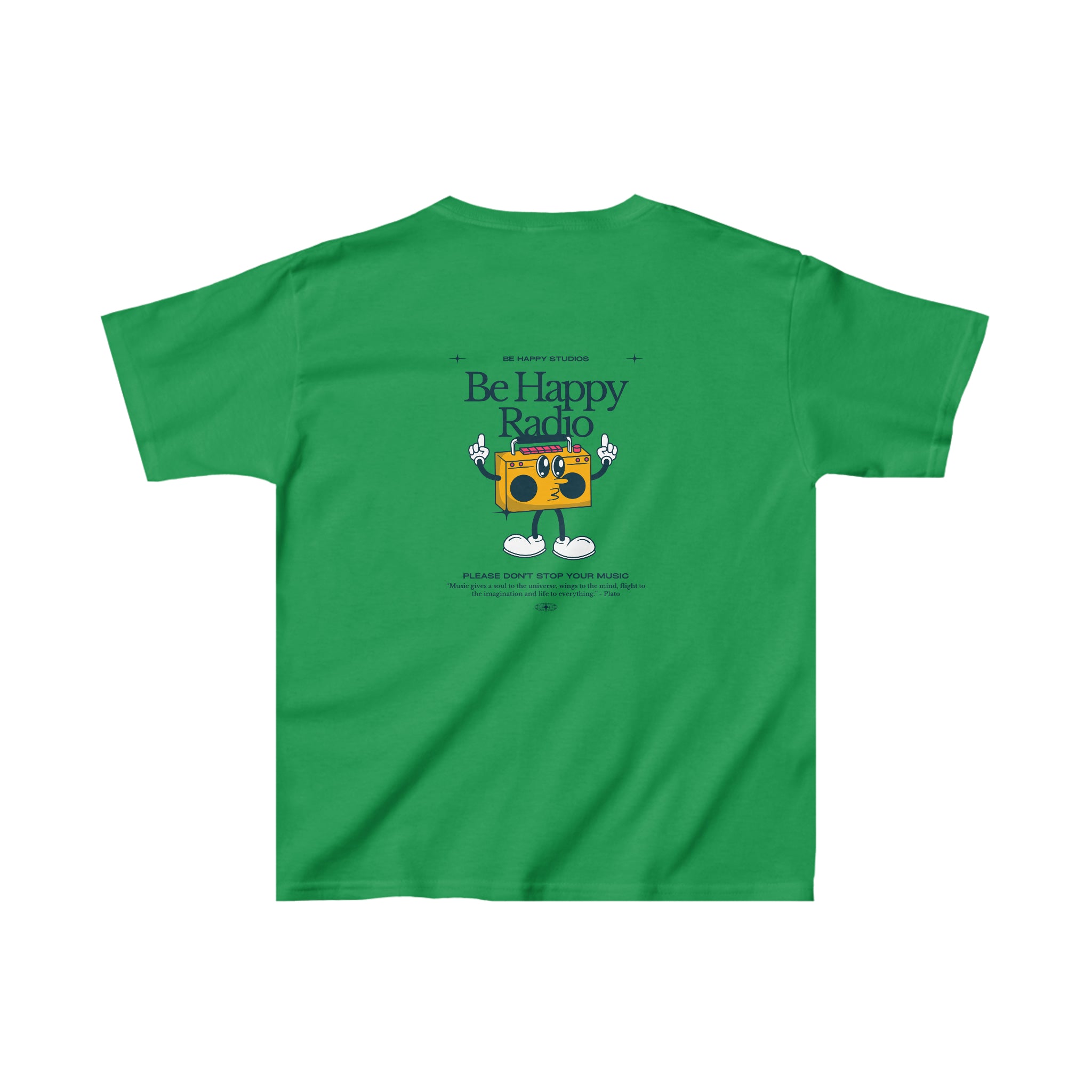 Kids Heavy Be Happy Radio T-Shirt