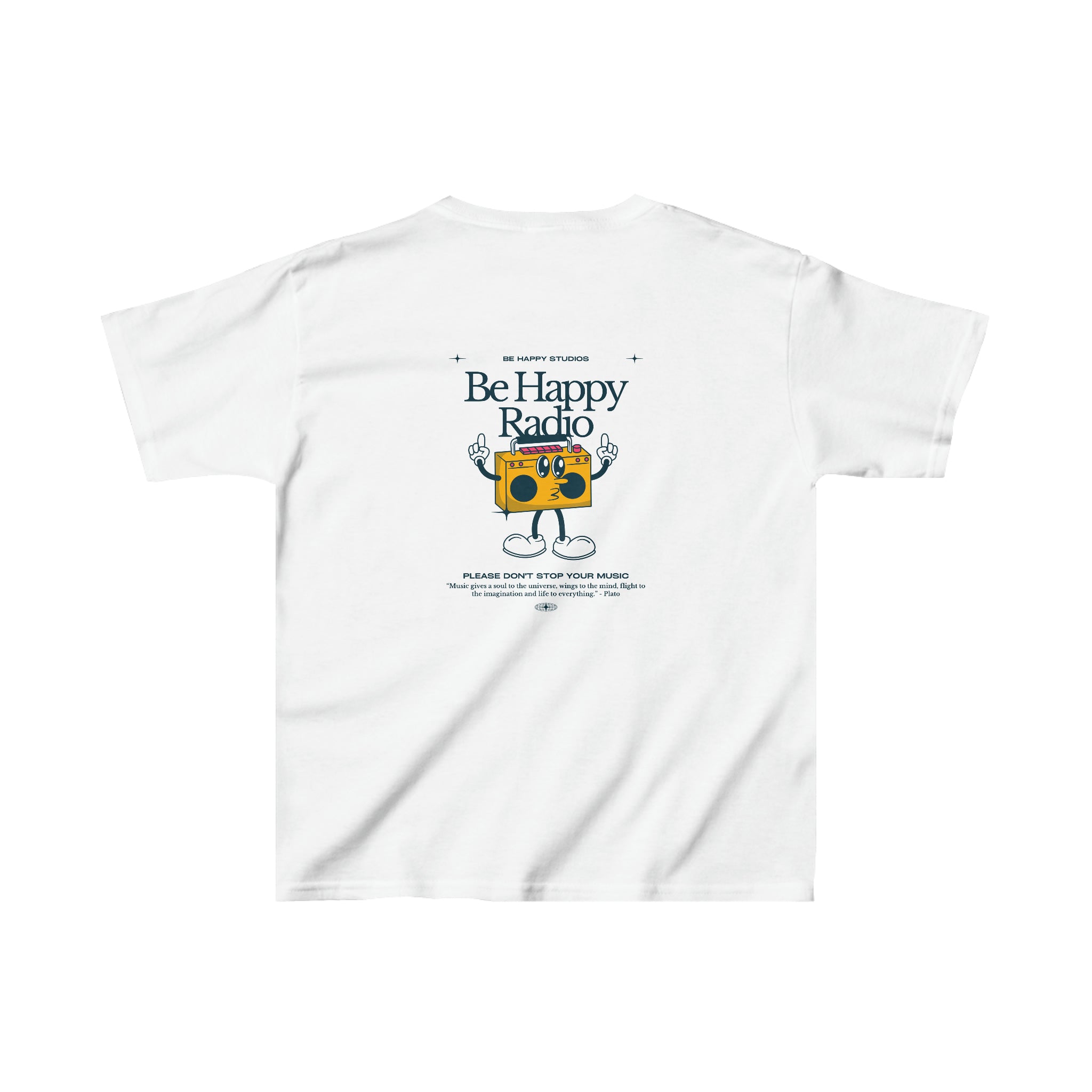 Kids Heavy Be Happy Radio T-Shirt