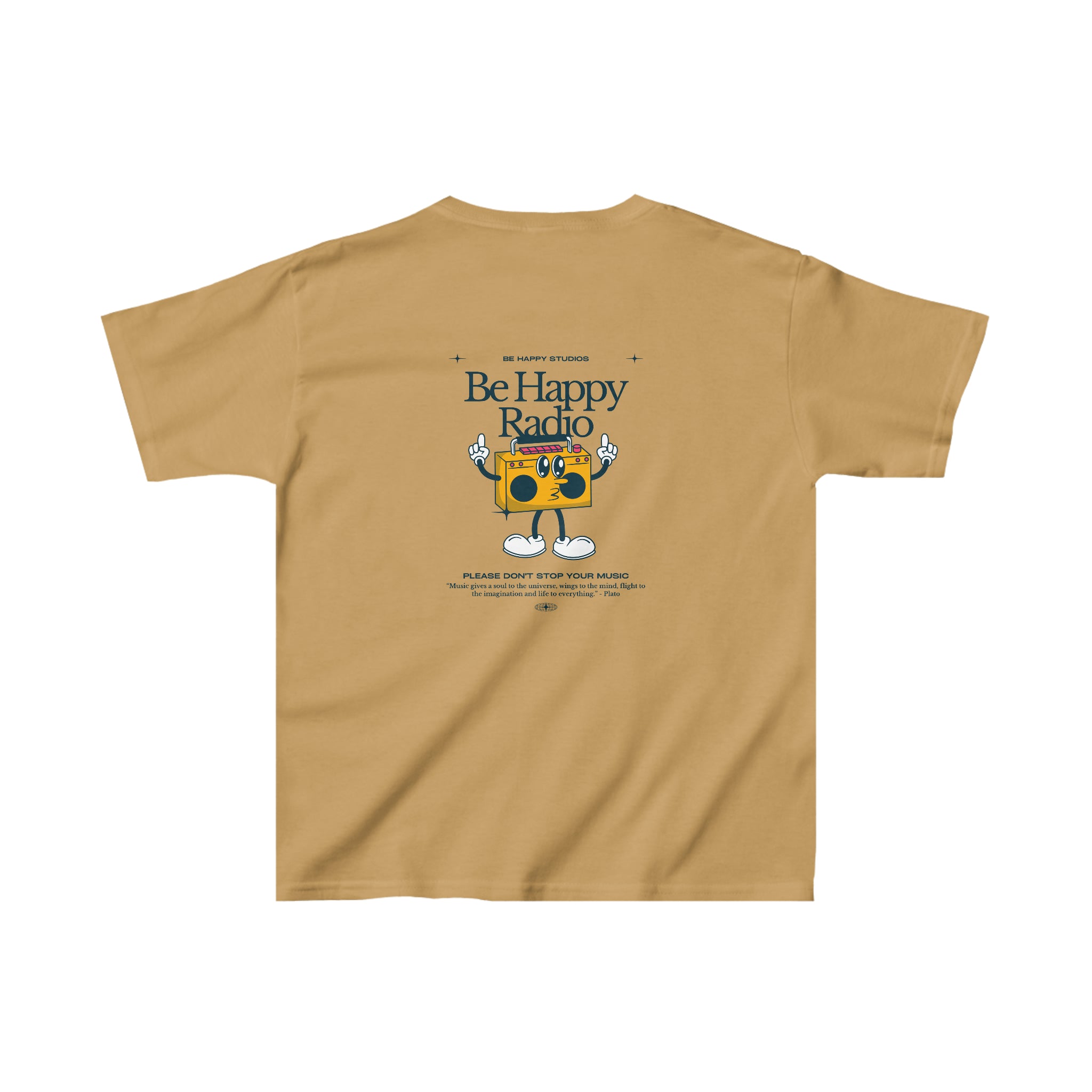 Kids Heavy Be Happy Radio T-Shirt