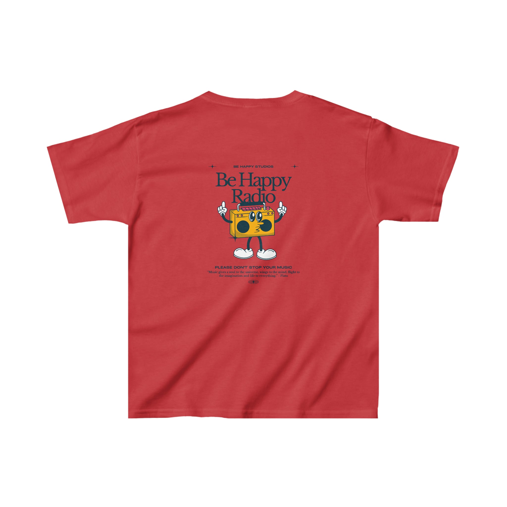 Kids Heavy Be Happy Radio T-Shirt