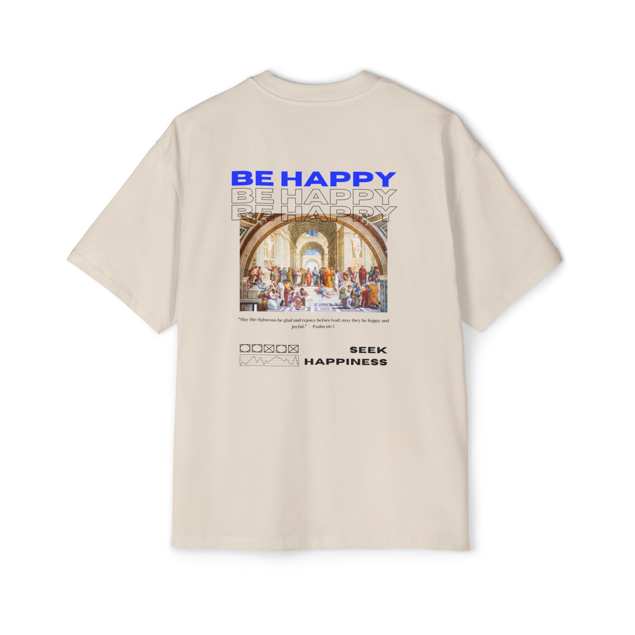 Be Happy Oversized T-Shirt