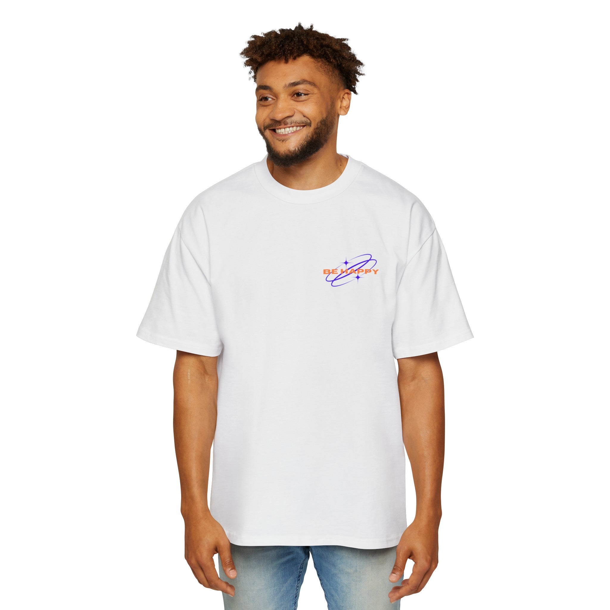 Be Happy Oversized T-Shirt