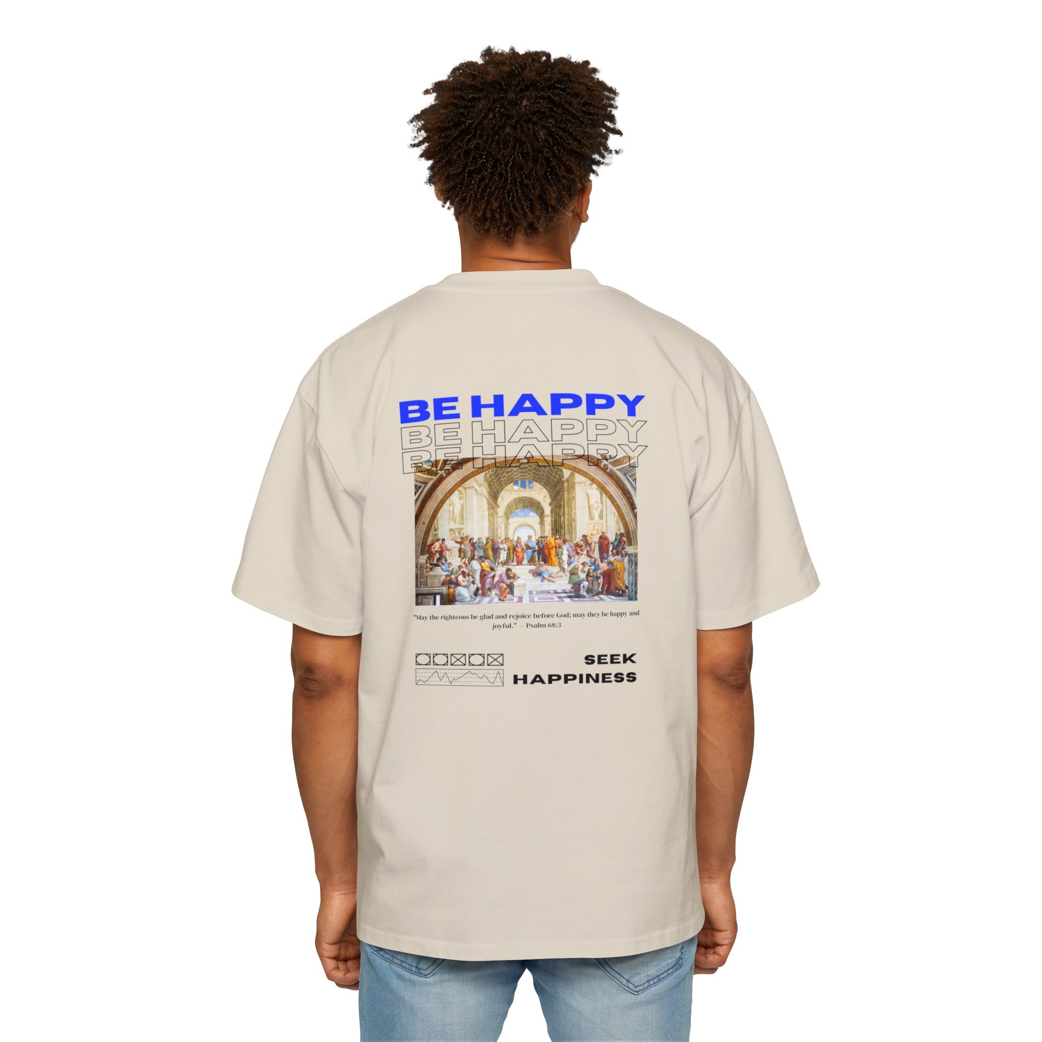 Be Happy Oversized T-Shirt