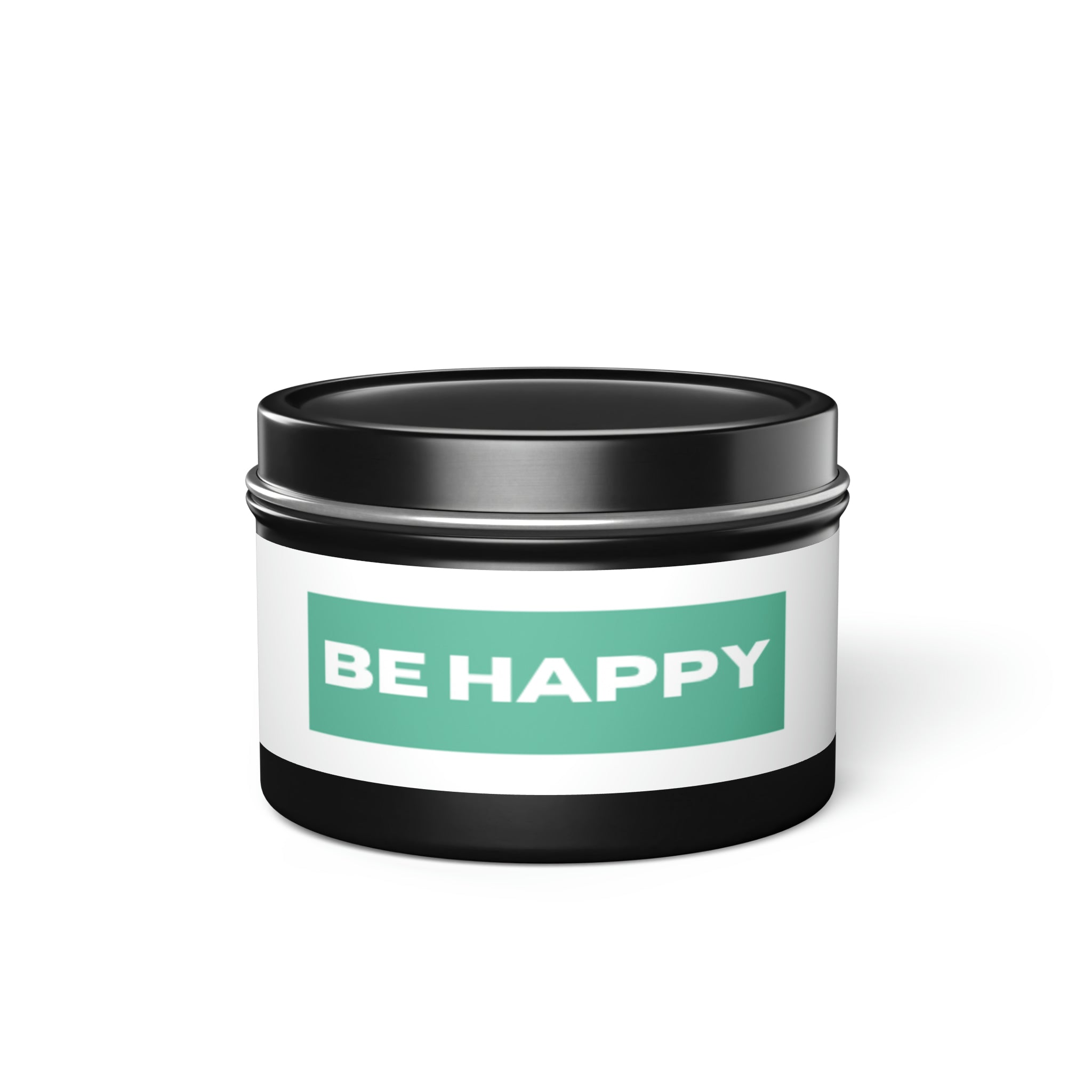 “Be Happy” Tin Candles