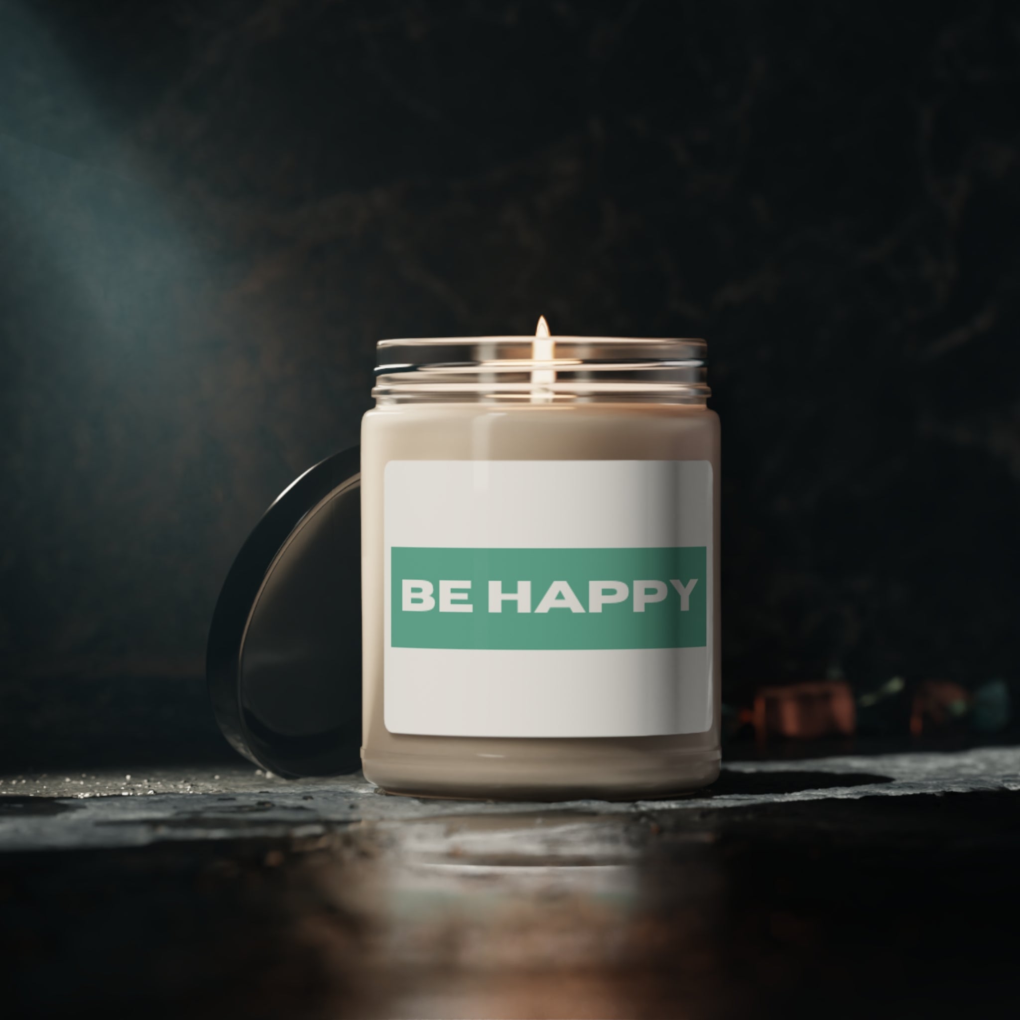 “Be Happy” Scented Soy Candle, 9oz