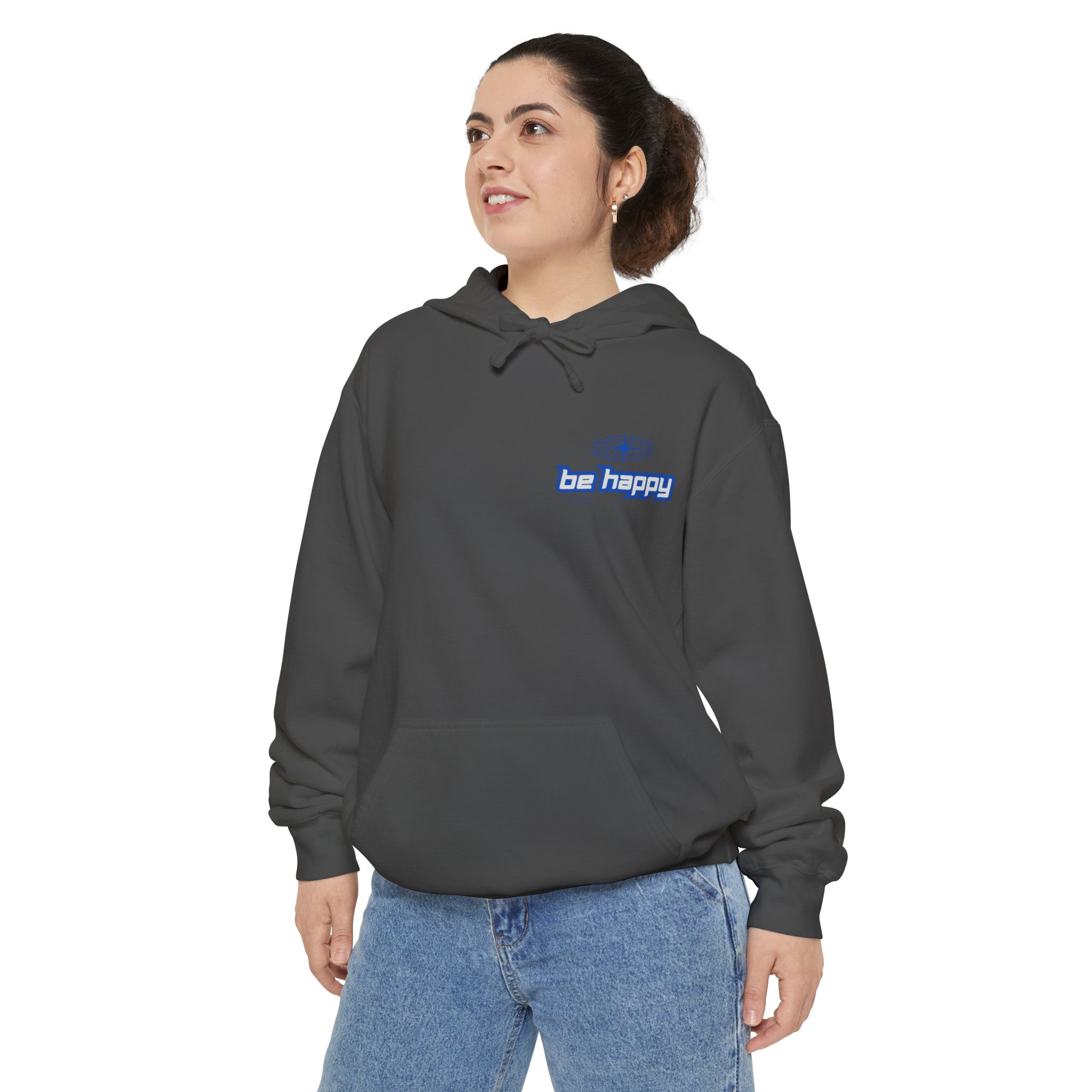 Be Happy Heavy Hoodie