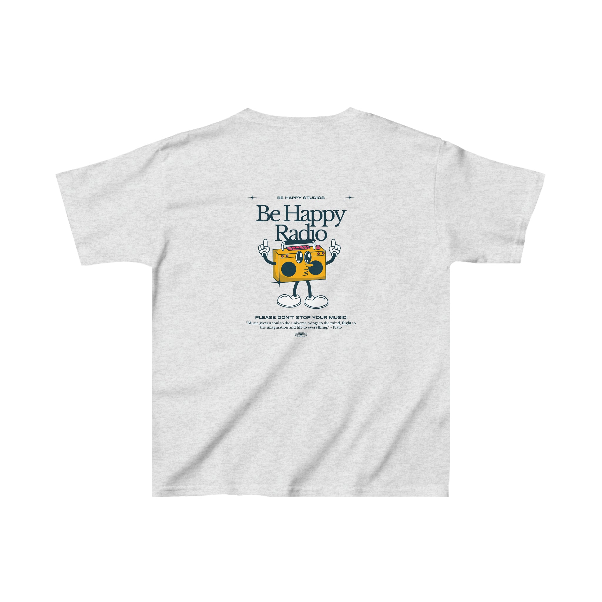 Kids Heavy Be Happy Radio T-Shirt