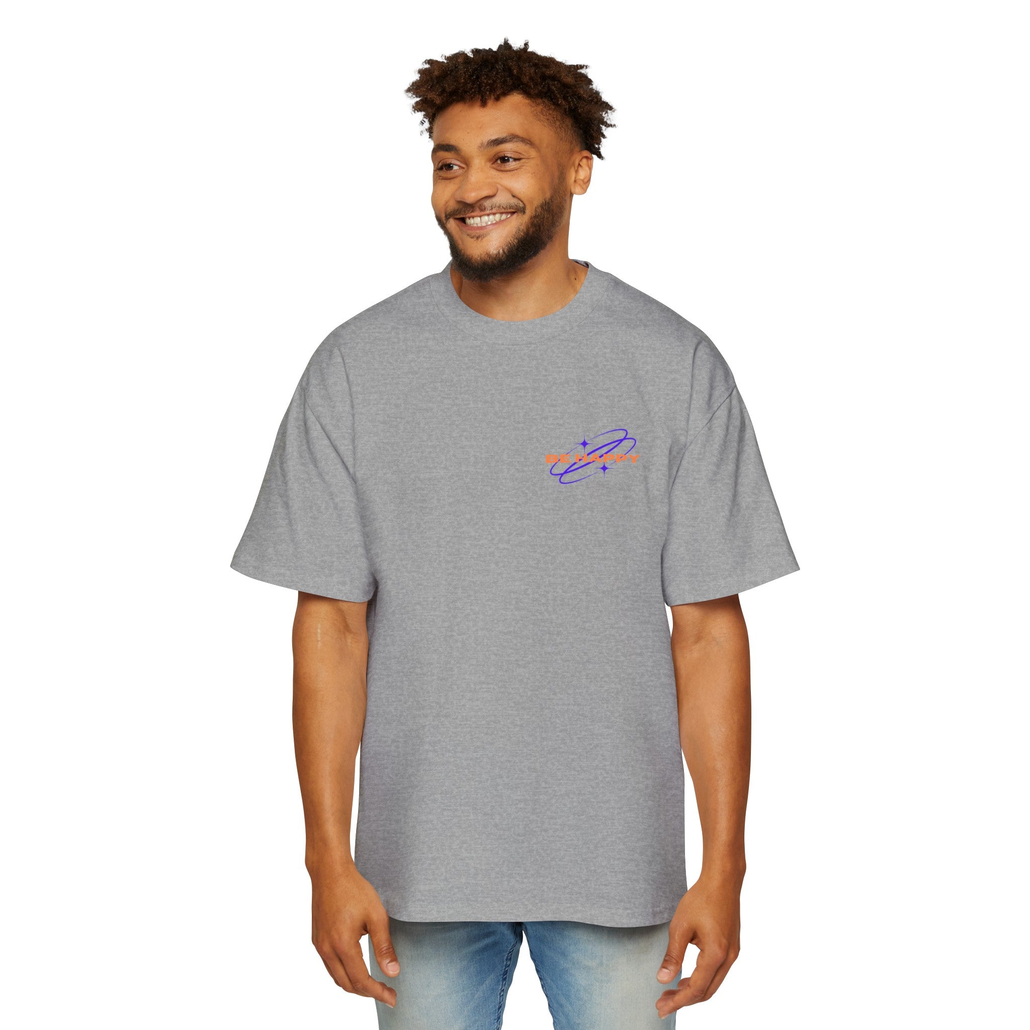 Be Happy Oversized T-Shirt